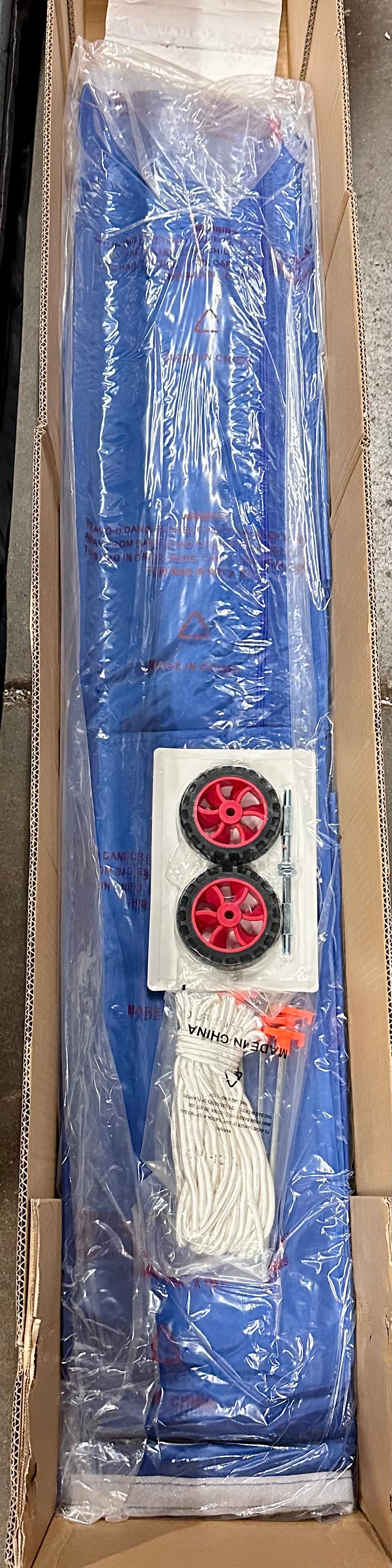 ABCCANOPY Ez Pop Up Canopy Tent with Sidewalls 10x10 Commercial -Series, Blue (CP9)