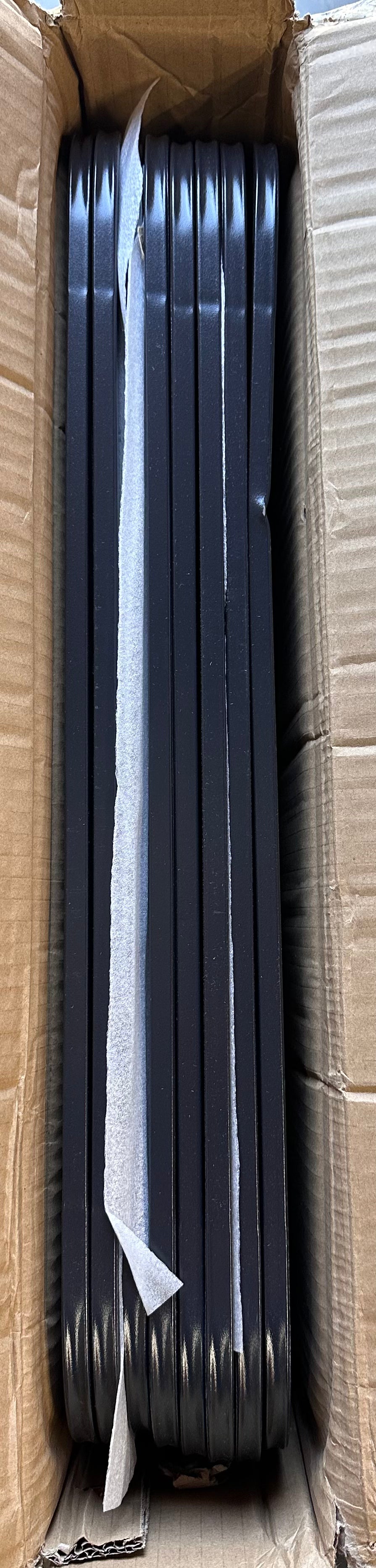 Dog Playpen Designed for Puppies/Small Dogs, Expandable Dog Pen for Indoor, 24 inch 8 Panels. Perfect Dog Pen for Camping, Yard, RV, Garden Fence, Black (R741)