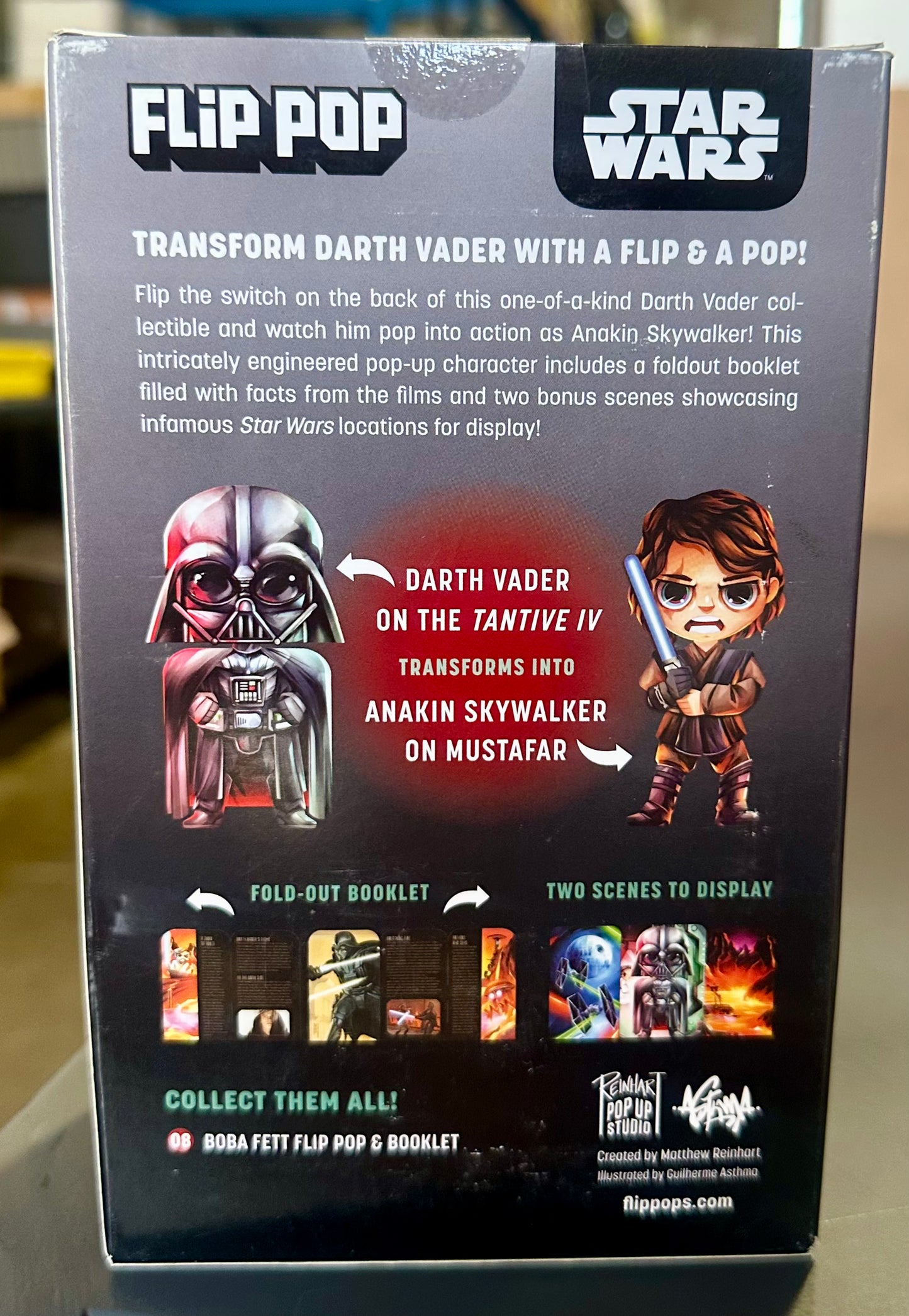 Star Wars Flip Pop: Darth Vader