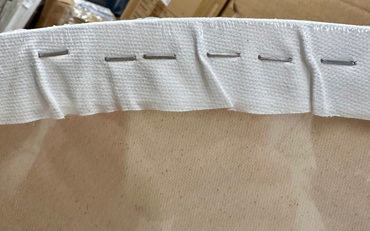 36” Diameter Round Gallery Depth 1-1/2" Profile Stretched Canvas - Acrylic Gesso Triple Primed 12-Ounce 100% Cotton Acid-Free, Stapled Back (O511)