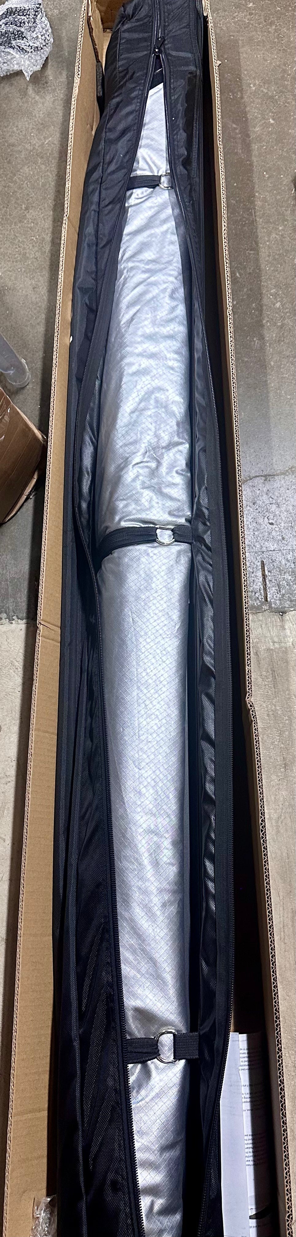 270 Free Standing Awning w/LED Light, 108 sq ft Shelter, Car Side 270 Degree Awning, UV50+ Waterproof Wind Resistant for SUV Van Truck Vehicle, Passenger Side (G897)