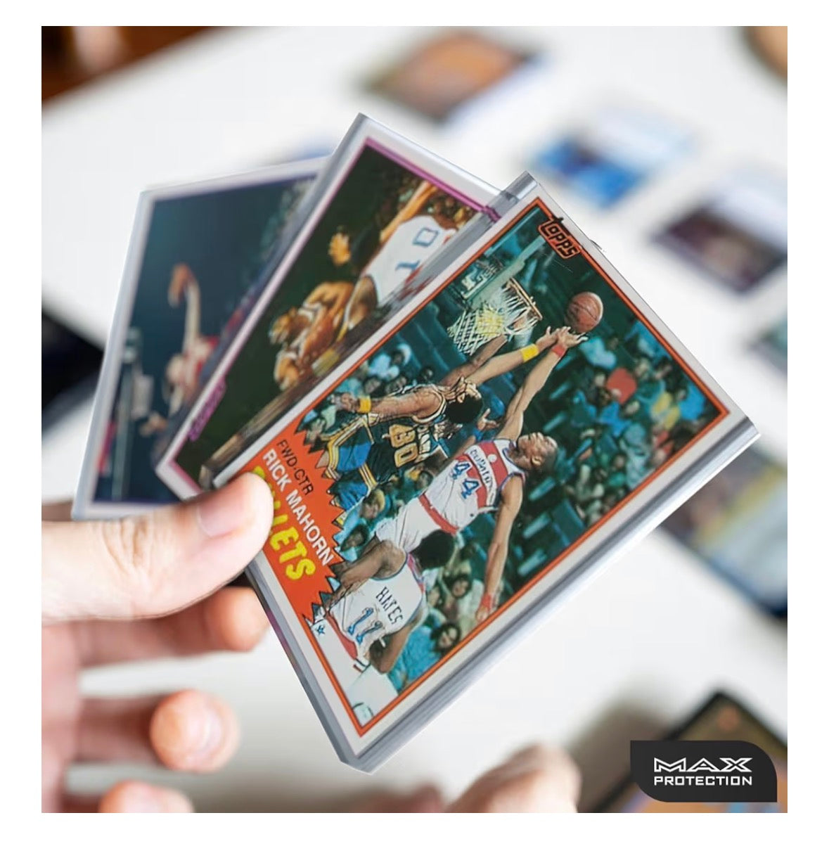 Max Protection 35pt Top Loaders for Cards - 1000 Count - Premium 3x4 Inch Trading Card Toploaders - Protect Your Baseball and Sports Cards with These Crystal Clear Hard Plastic Sleeves Protectors