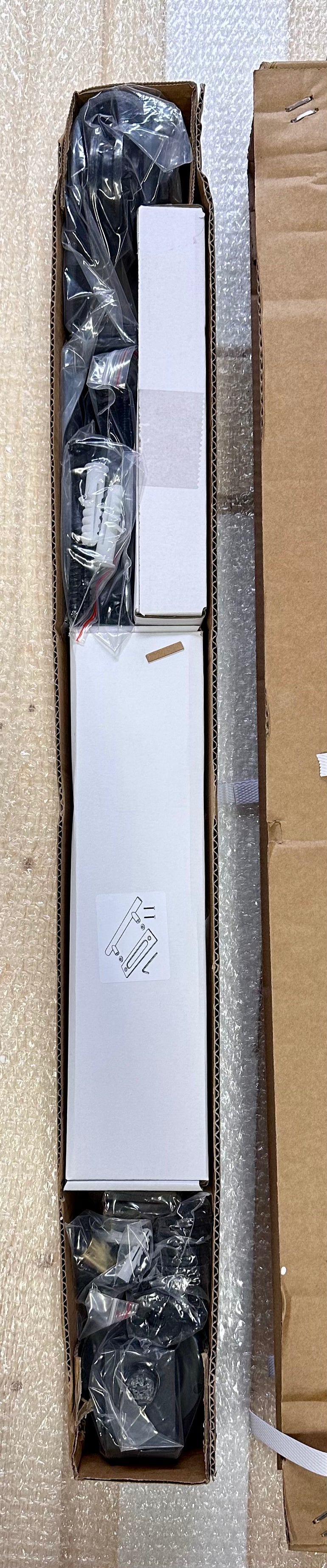 24" Bifold Barn Door and 30" Bifold Barn Door Hardware Kit Included,pace-Saving Folding Design,Premium Bifold Door Enhancing Home Aesthetics (24"x84"-2 Doors) (L1085)