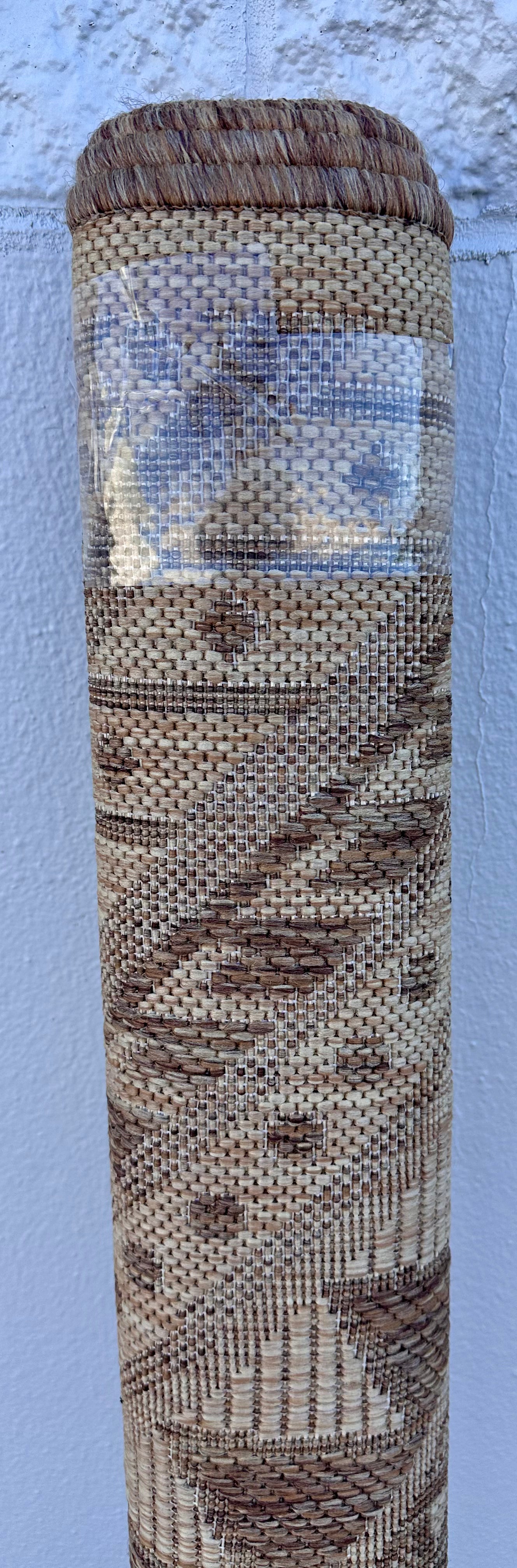 4' x 6' Outdoor Performance Area Rug, Stain Resistant, Weather Resistant, High Traffic, Patio, Balcony, Outside, Landry Brown (L1050)