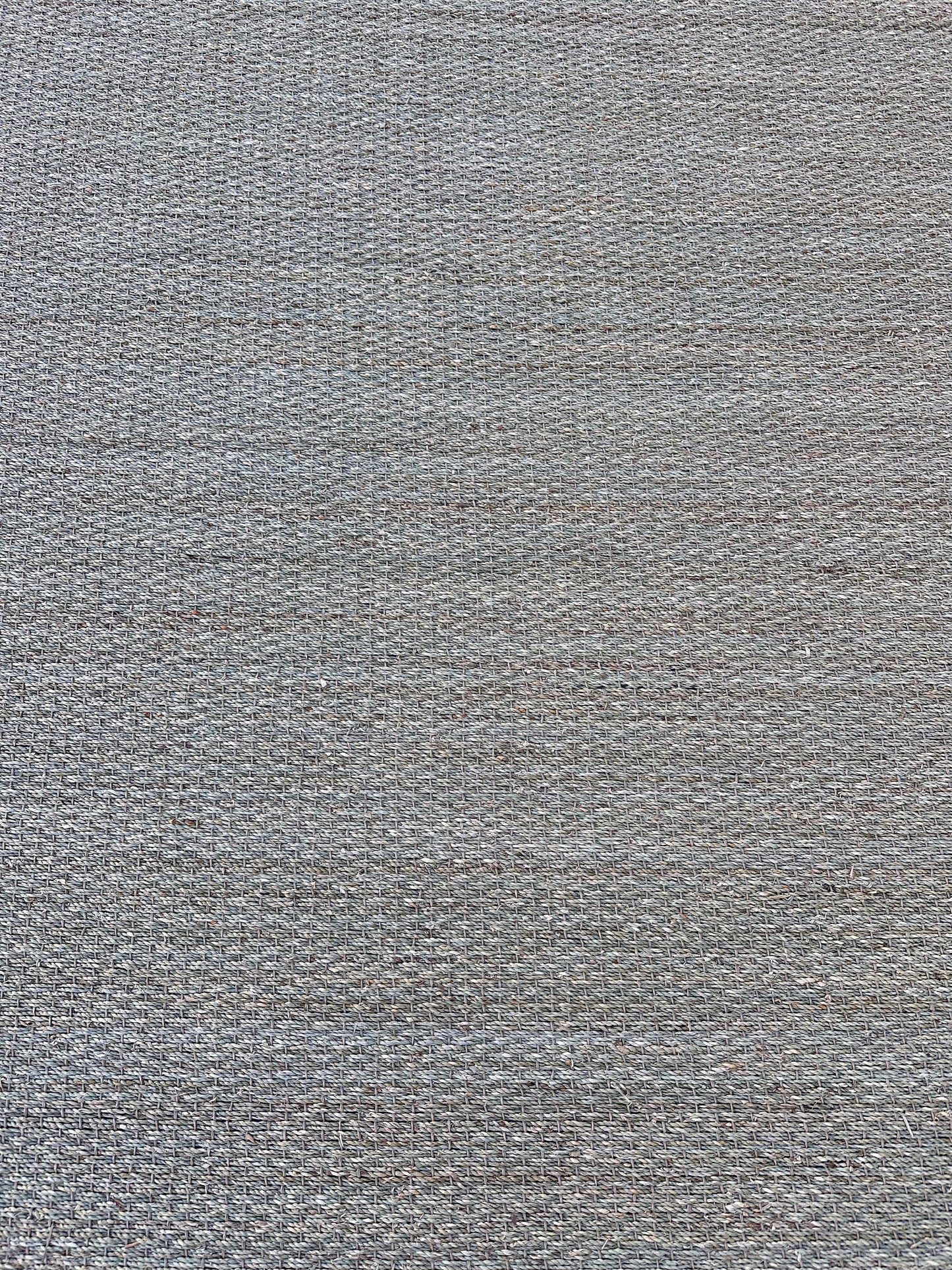 SAFAVIEH Seagrass Area Rug 8x10 - Natural Fiber Collection - Large - Natural & Dark Grey, Seagrass, Basketweave Pattern (L1049)