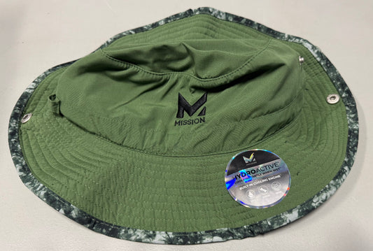 MISSION Cooling Bucket Hat - Unisex Wide-Brim Hat for Men & Women - Lightweight, Foldable & Durable - Cools Up to 2 Hours