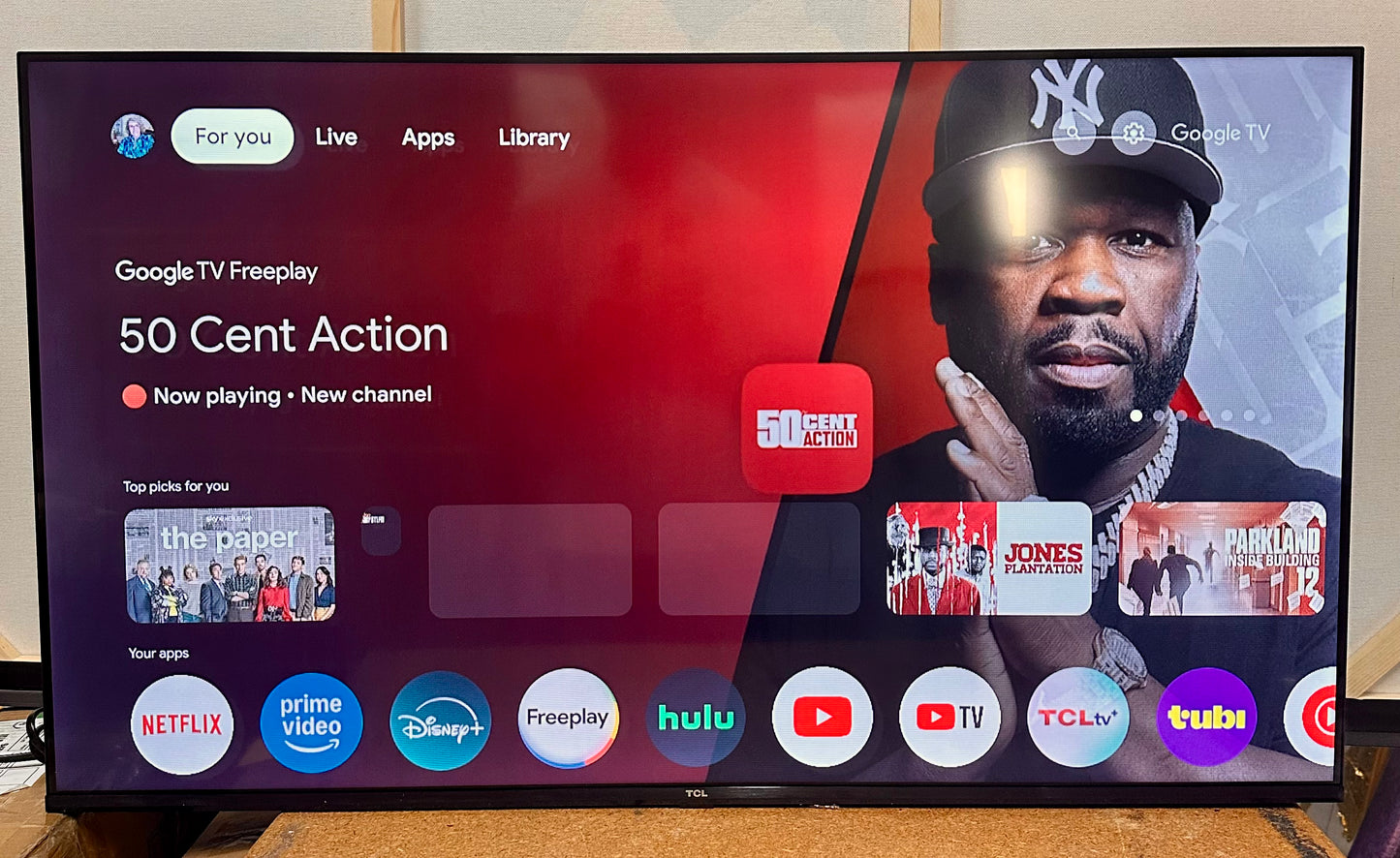 TCL 43-Inch Class S3 1080p LED Smart TV with Google TV (43S350G, 2023 Model), Google Assistant Built-in with Voice Remote, Compatible with Alexa, Streaming FHD Television,Black (R681)