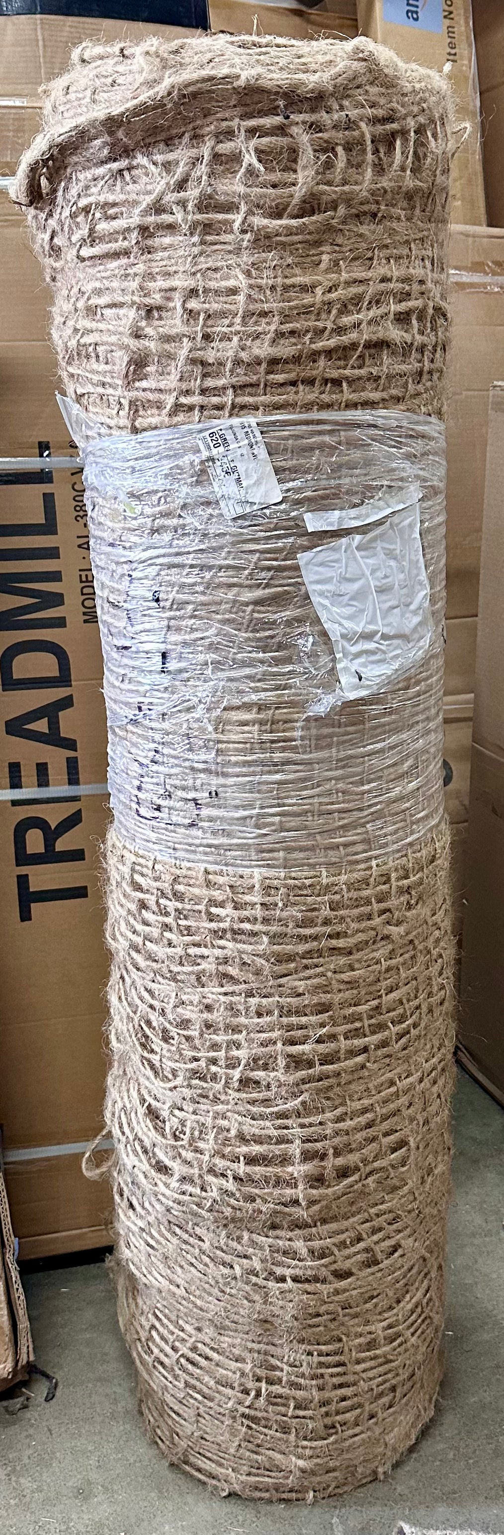 VBS - Jute Erosion Control - 4' x 225' - Soil Saver Mesh Blanket, Erosion Control Jute Netting, Erosion Control Blanket, Jute Matting, Erosion Control (4' x 112.5') (G854)
