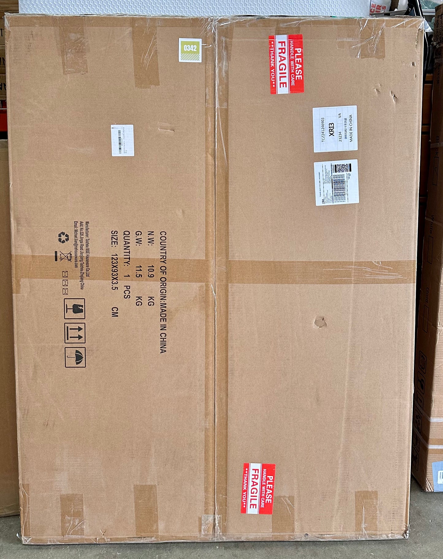 New - Office Chair Mat Glass 36”x 48” (O342)
