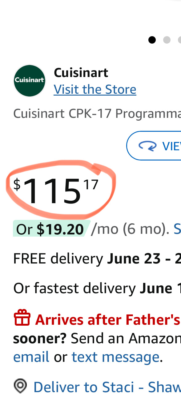 Cuisinart CPK-17 Programmable Kettle