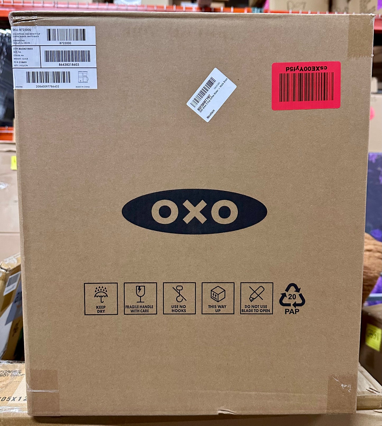 OXO Brew 9 Cup Coffee Maker - Matte Black (R736)