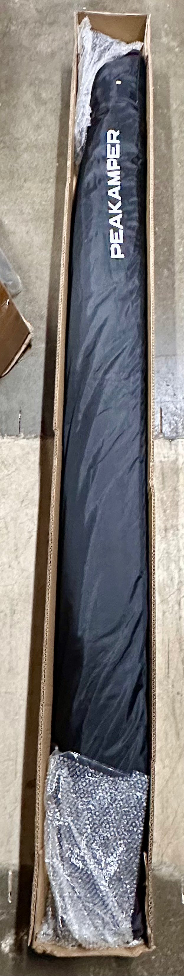 270 Free Standing Awning w/LED Light, 108 sq ft Shelter, Car Side 270 Degree Awning, UV50+ Waterproof Wind Resistant for SUV Van Truck Vehicle, Passenger Side (G897)