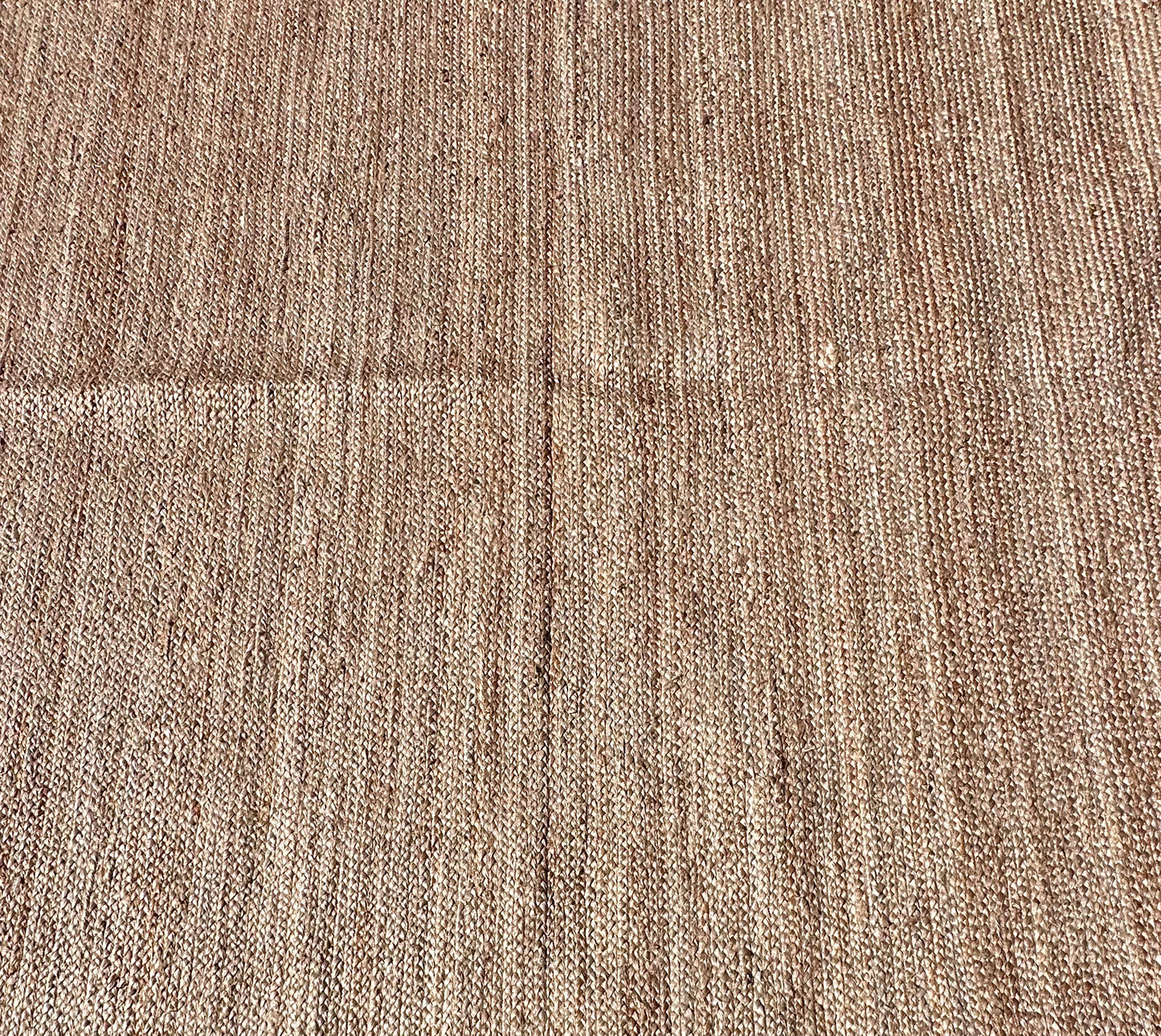 9x12 Jute Hand Woven Area Rug, Natural, Solid Farmhouse Design, Natural Fiber, For Bedroom, Living Room, Dining Room, Hallway, Office, Kitchen, Entryway (L1054)