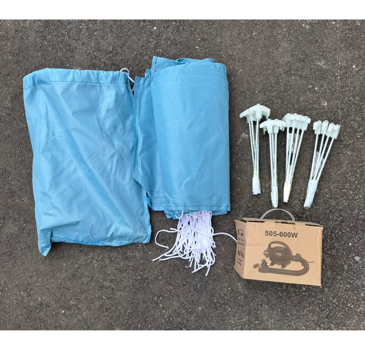 Giant Inflatable Air Bunker Set, Paintball, Airsoft, Laser tag, Nerf (W634)