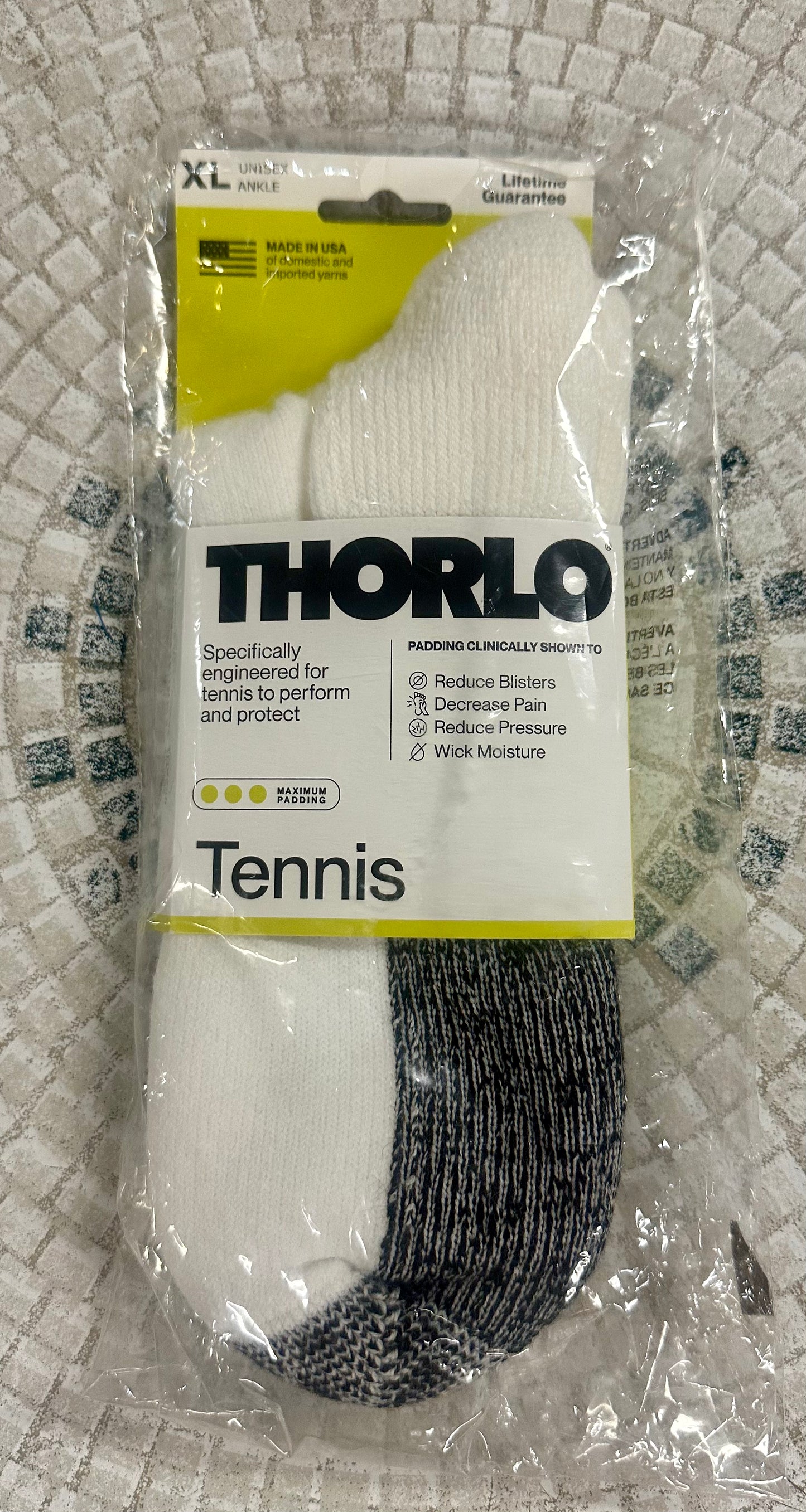 Thorlos Tennis Crew 1-Pair Pack