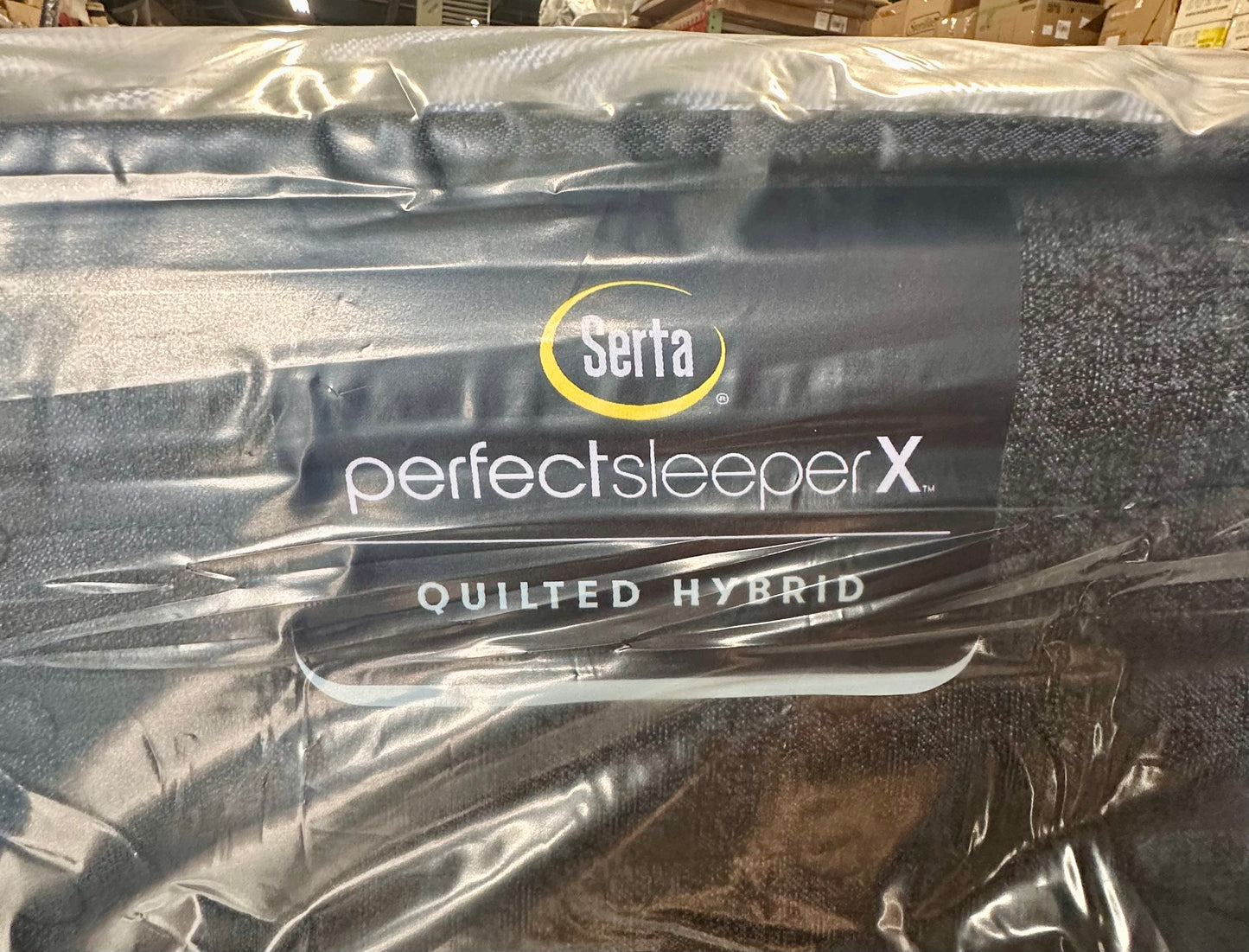 Serta Perfect Sleeper X - Knox 13.5" Firm Twin XL Quilted Hybrid Mattress - 5 Support Zones and Cooling Tech for a Restorative Sleep - 100 Night Trial, CertiPUR-US Certified (B1068)