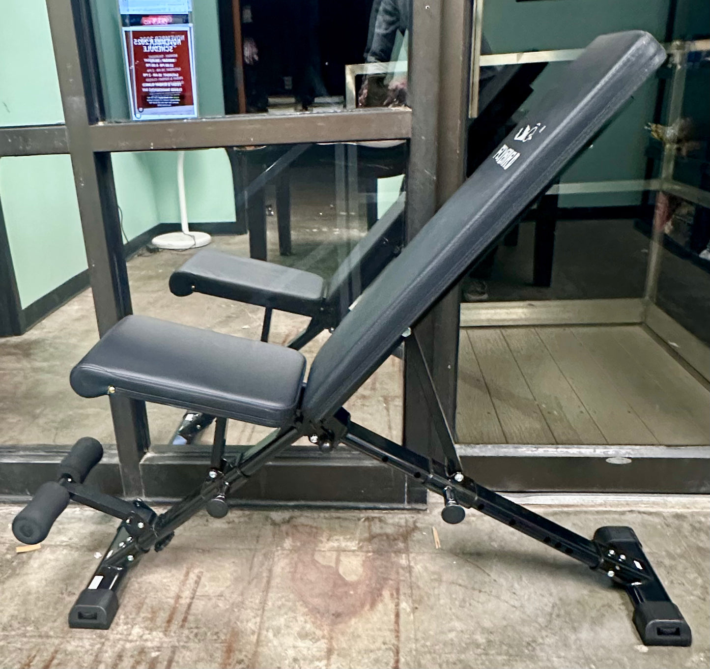 FLYBIRD Adjustable Weight Bench, ASTM-Certified 800LBS Workout Bench, Foldable for Home Gym, 90° to -30° FID and 30in Extended Backrest for Strength Training (W549)