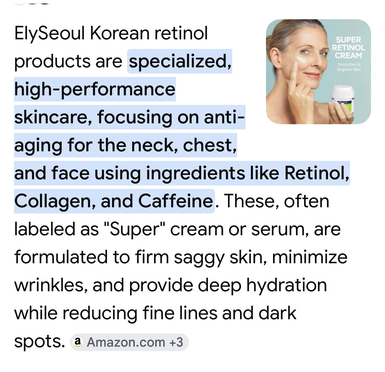 ElySeoul Korean Super Retinol Cream