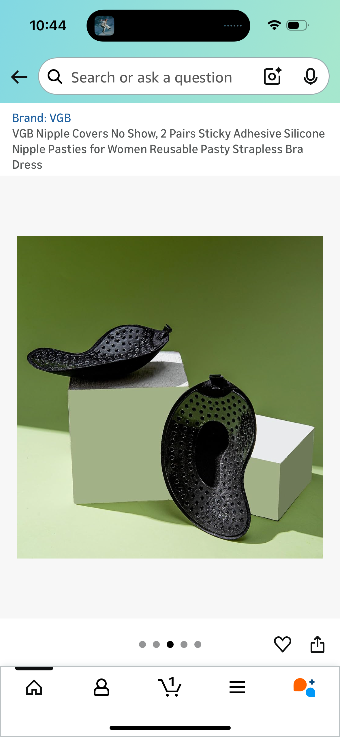 Seamless Silicone Bra with Front Clasp Strong Support, Comfortable Fit, Enhances Shape (Size A-B Cup)