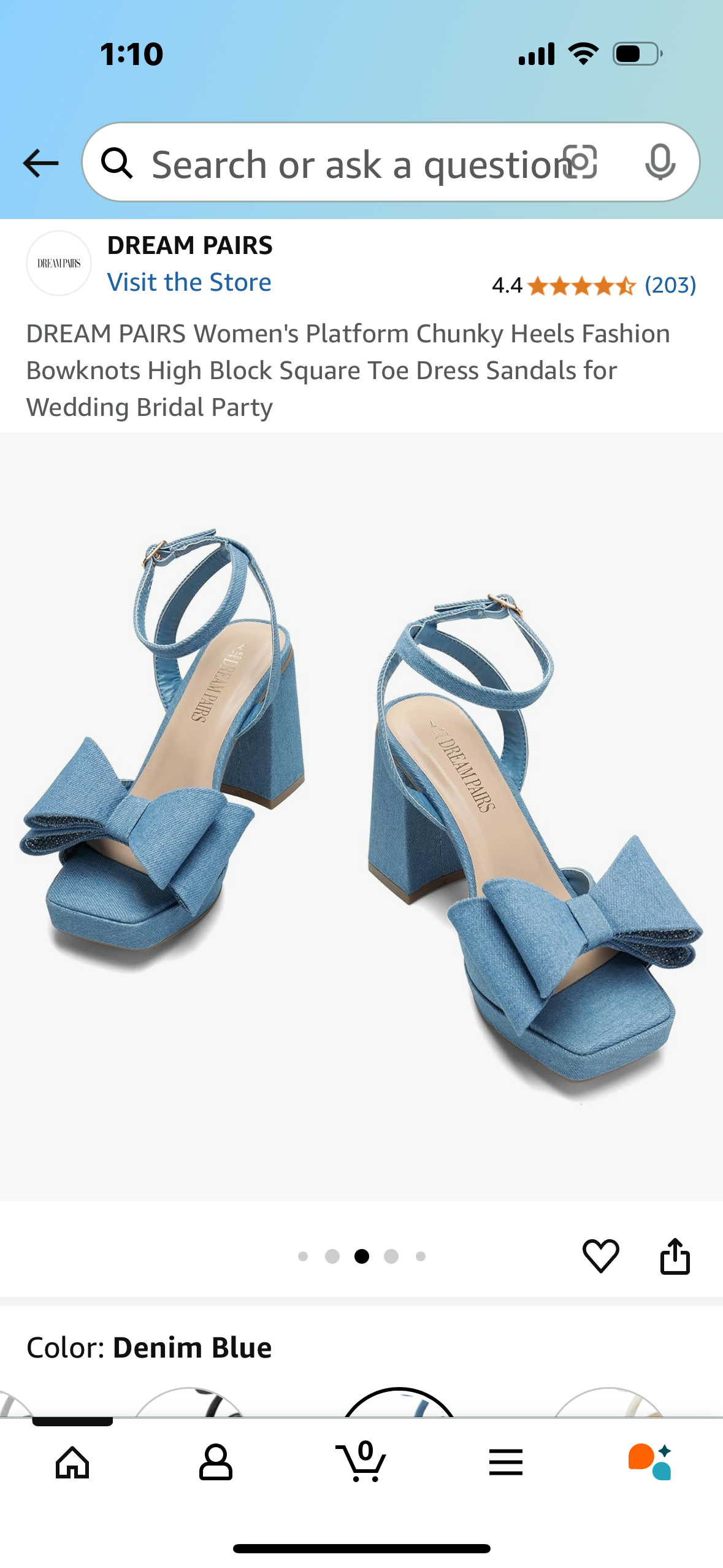 Women's Platform Chunky Heels Fashion Bowknots High Block Square Toe Dress Sandals for Wedding Bridal Party Size 8