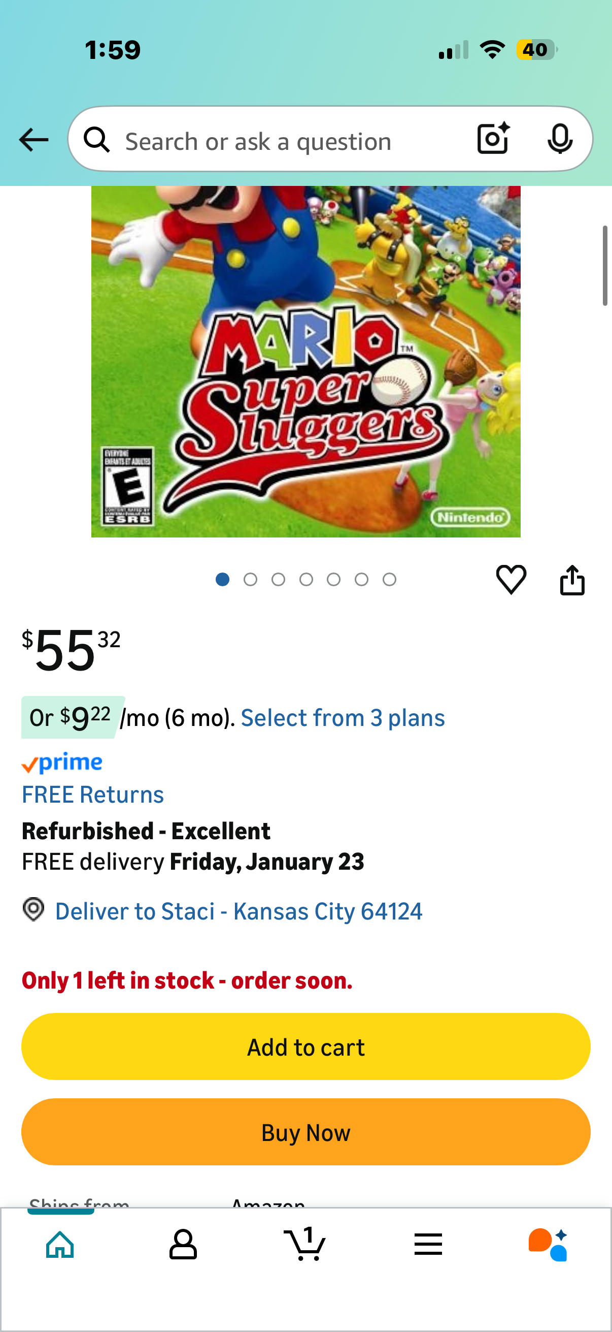 Mario Super Sluggers (Renewed