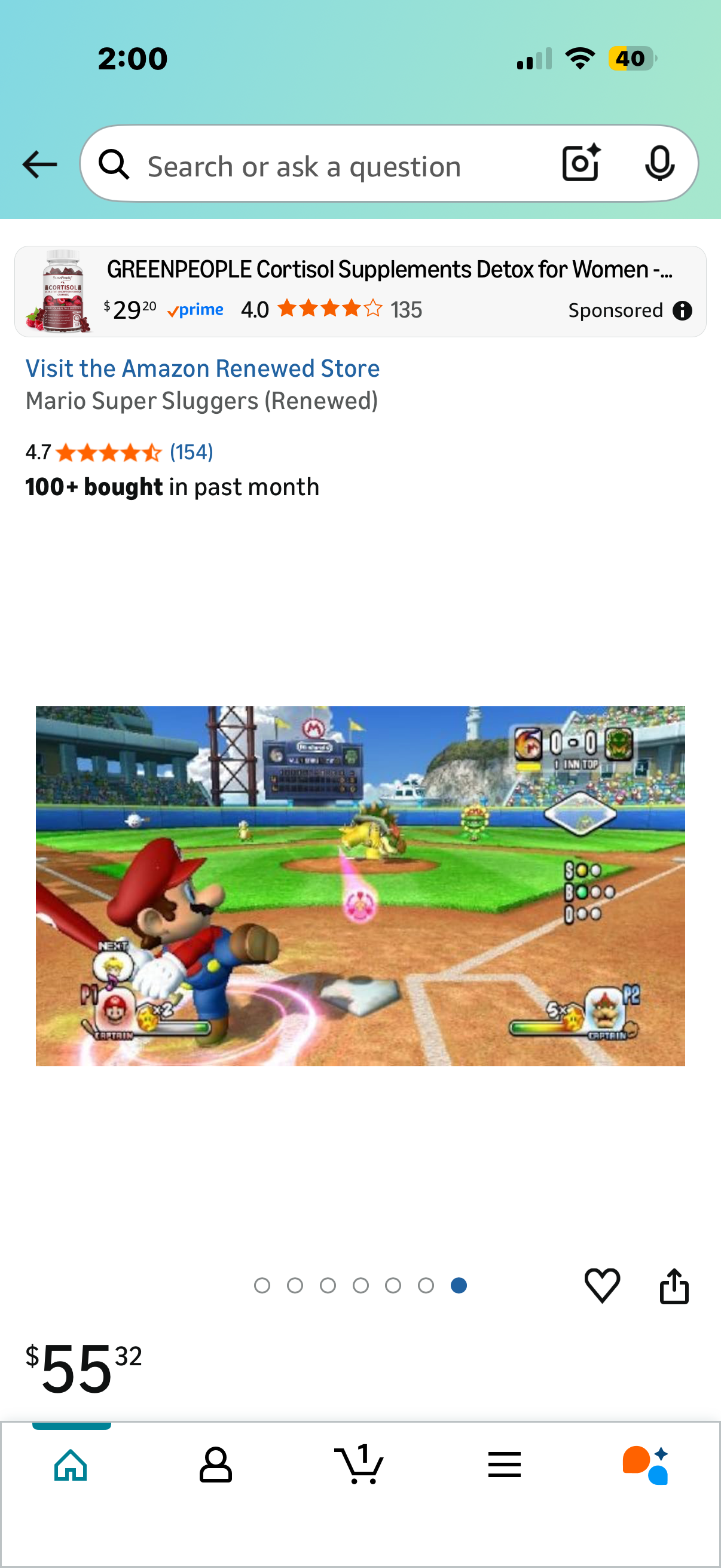 Mario Super Sluggers (Renewed