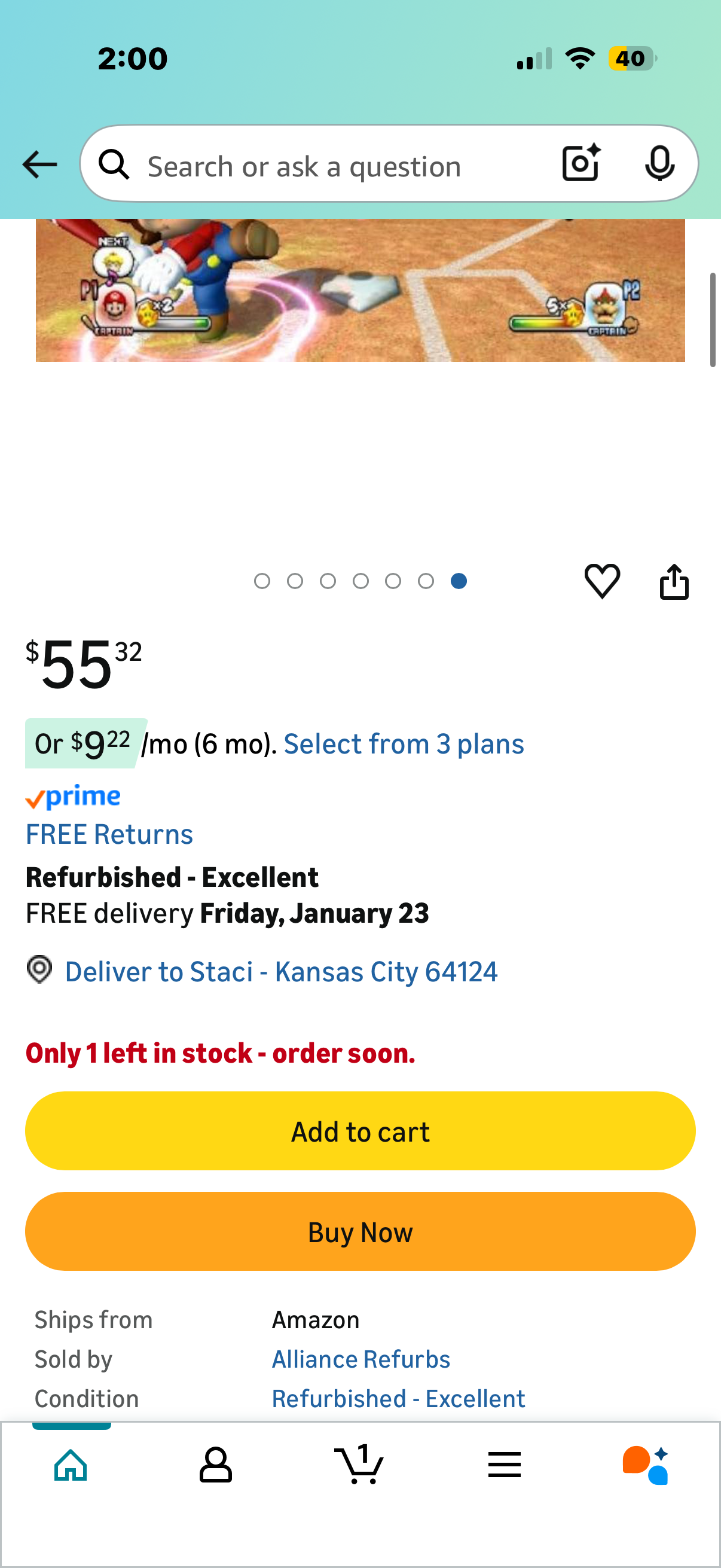 Mario Super Sluggers (Renewed