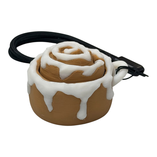 Cinnamon Roll Sensory Clicker/Clicky Fidget Keychain