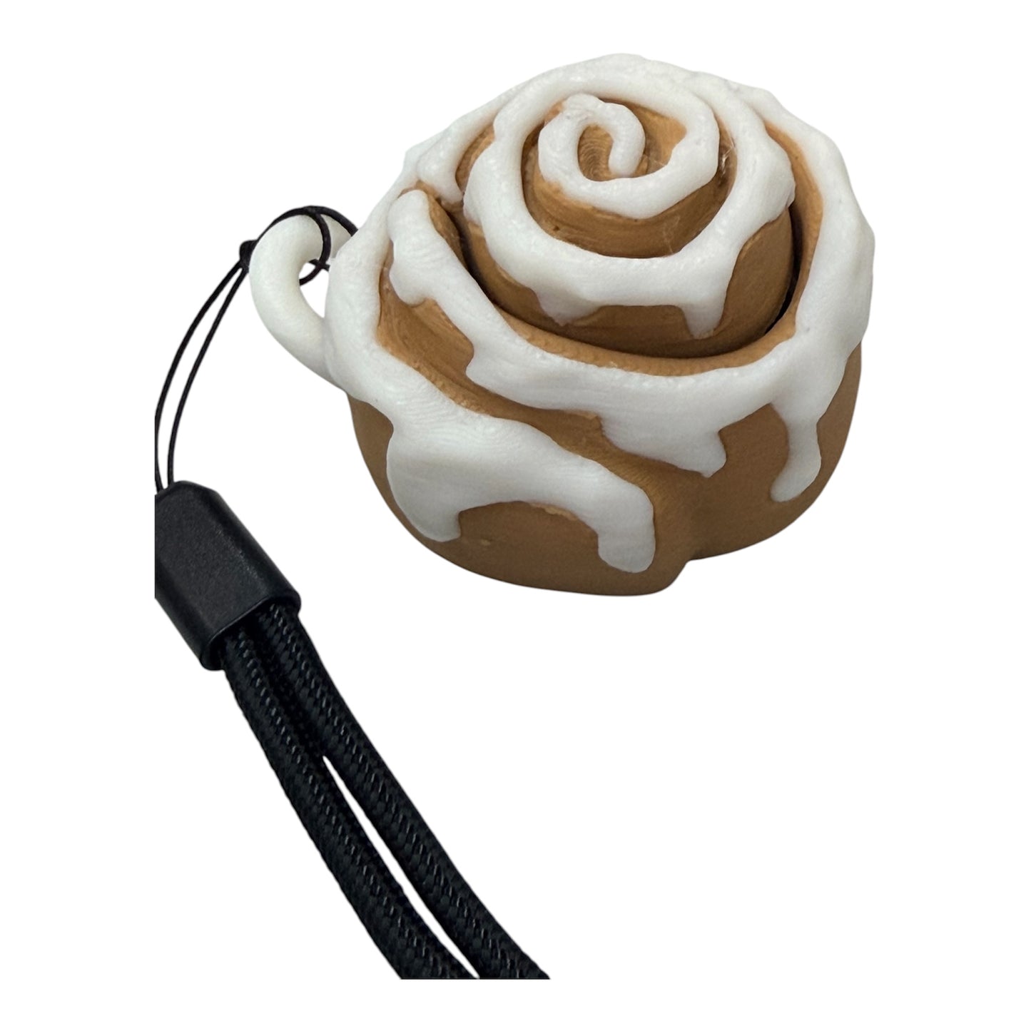 Cinnamon Roll Sensory Clicker/Clicky Fidget Keychain