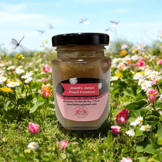 JEWELL’s JAMZ Peach Prosecco