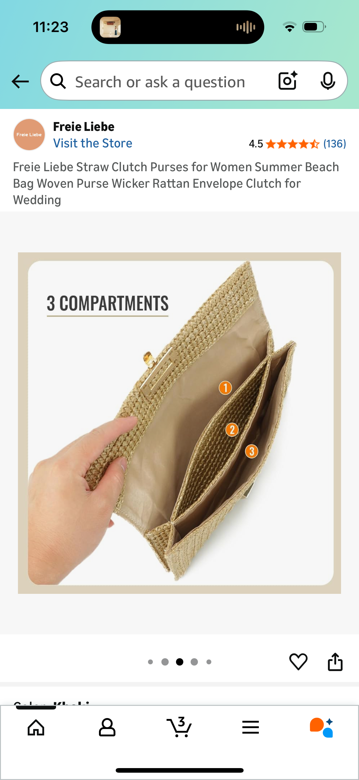 Freie Liebe Straw Clutch Purses for Women Summer Beach Bag Woven Purse Wicker Rattan Envelope Clutch for Wedding
