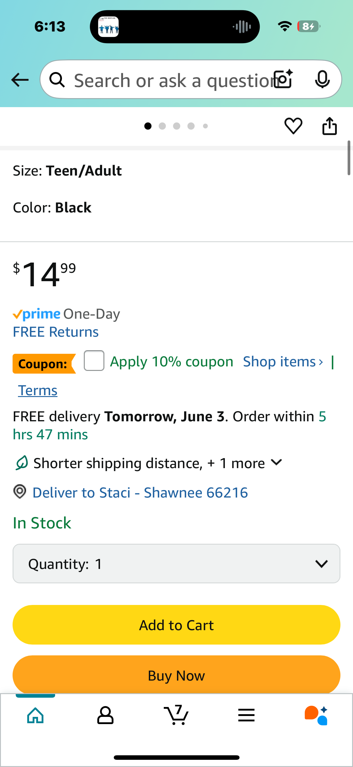 Nerf N-Strike Elite Series Tactical Vest Amazon Exclusive