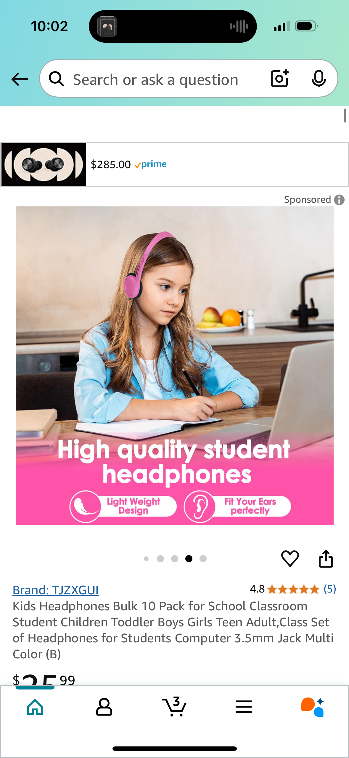 Kids Headphones Bulk 10 Pack for School Classroom Student Children Toddler Boys Girls Teen Adult,Class Set of Headphones for Students Computer 3.5mm Jack Multi Color (B)