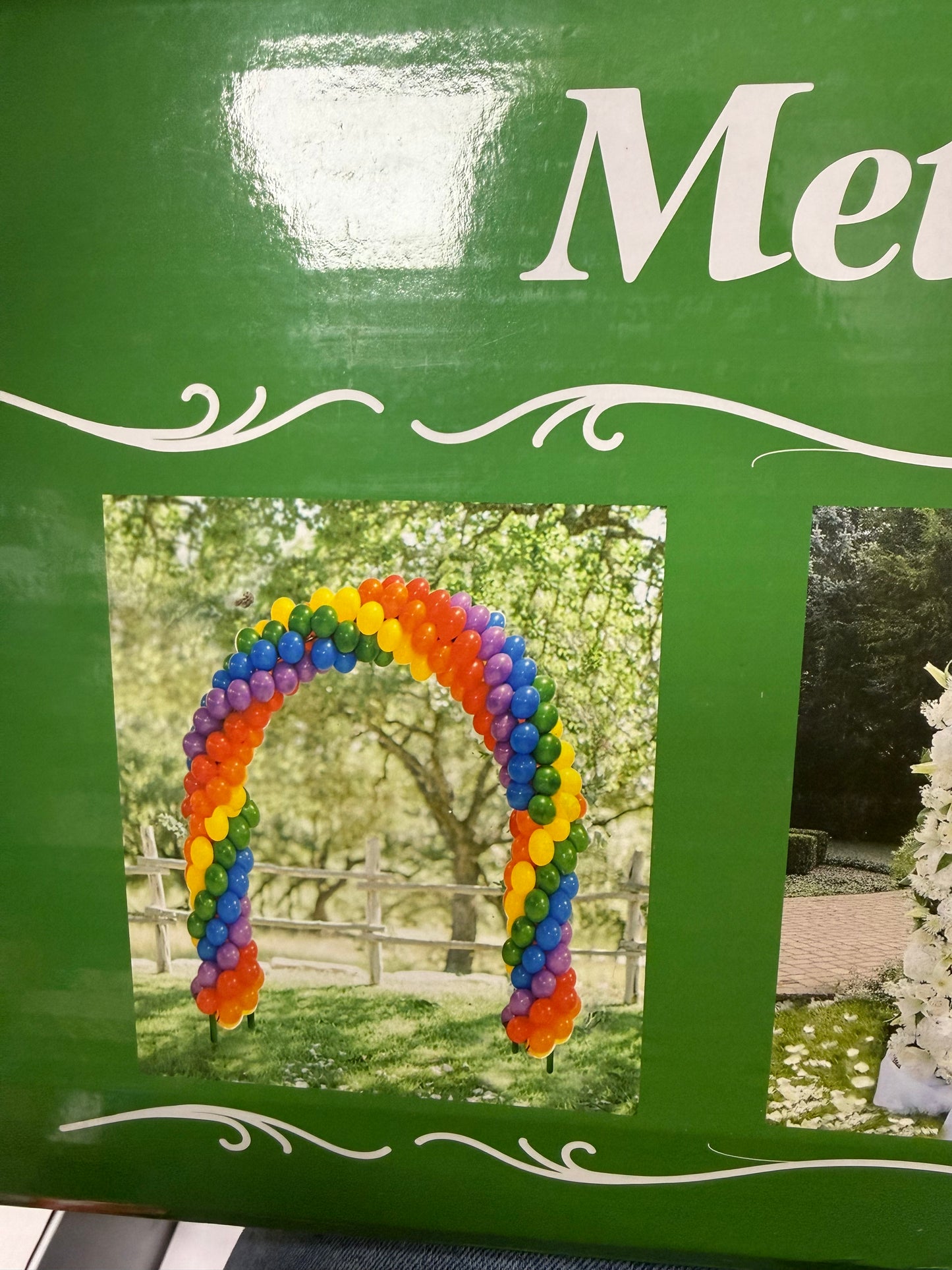 7.8ft Backdrop Stand  Gold