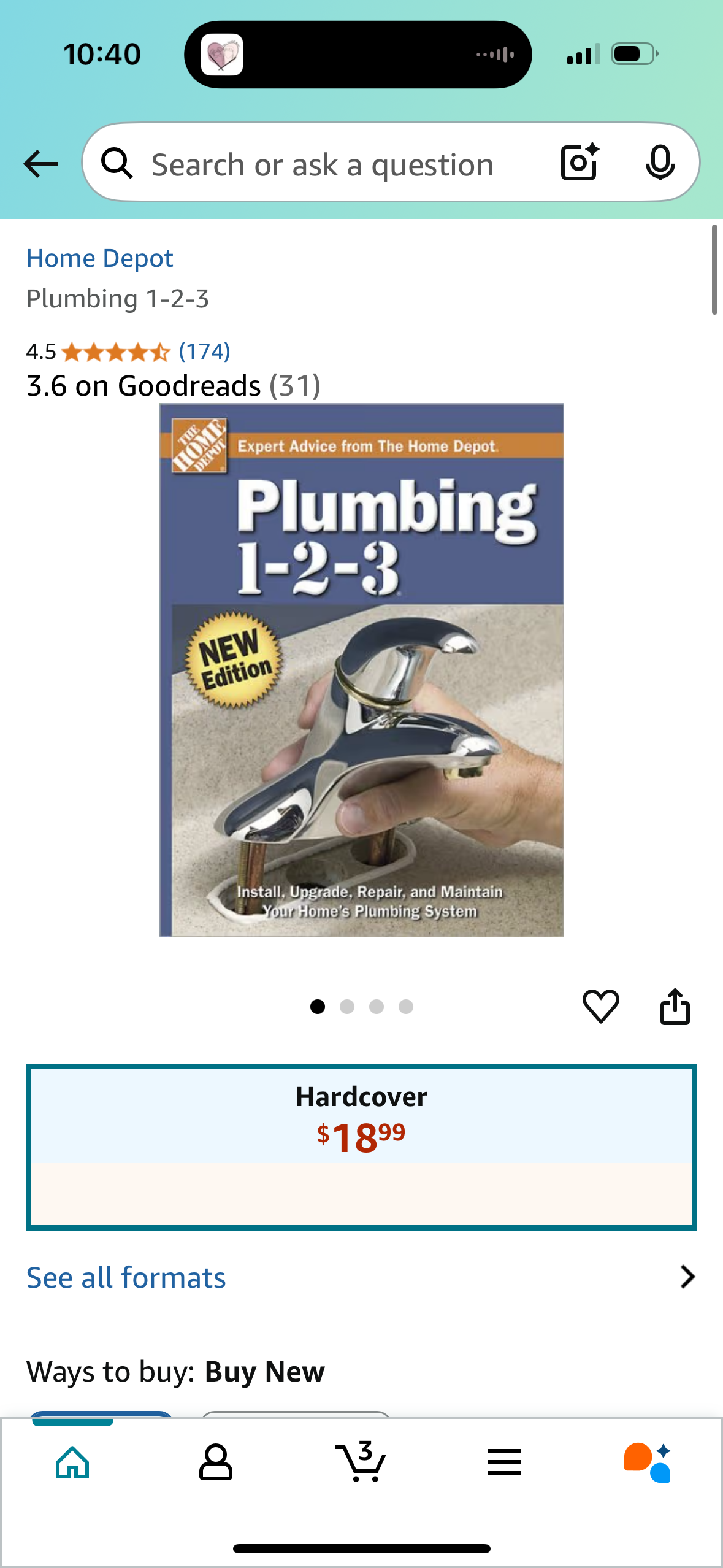 The Home Depot Plumbing 1-2-3