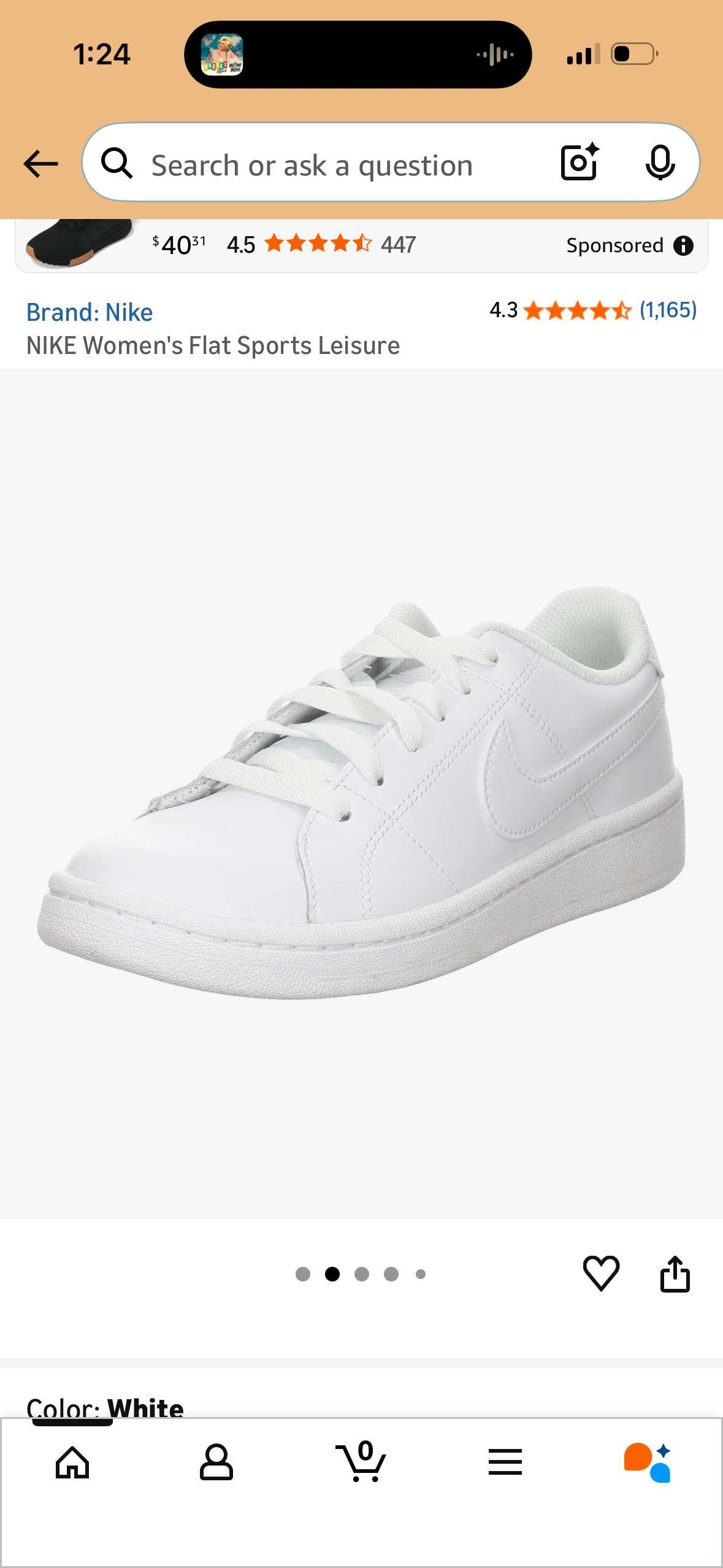 NIKE Men’s Flat Sports Leisure (Size US Mens 10.5)