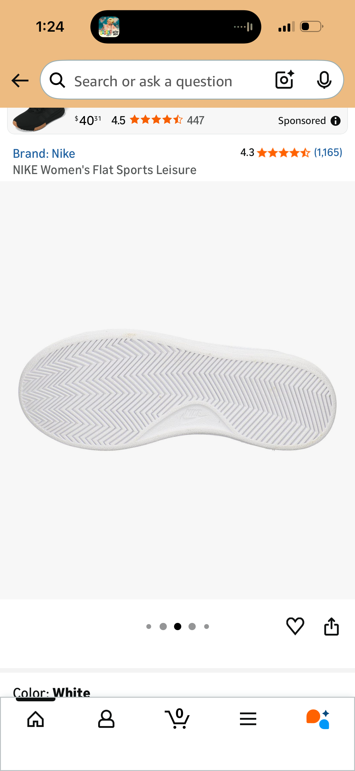 NIKE Men’s Flat Sports Leisure (Size US Mens 10.5)