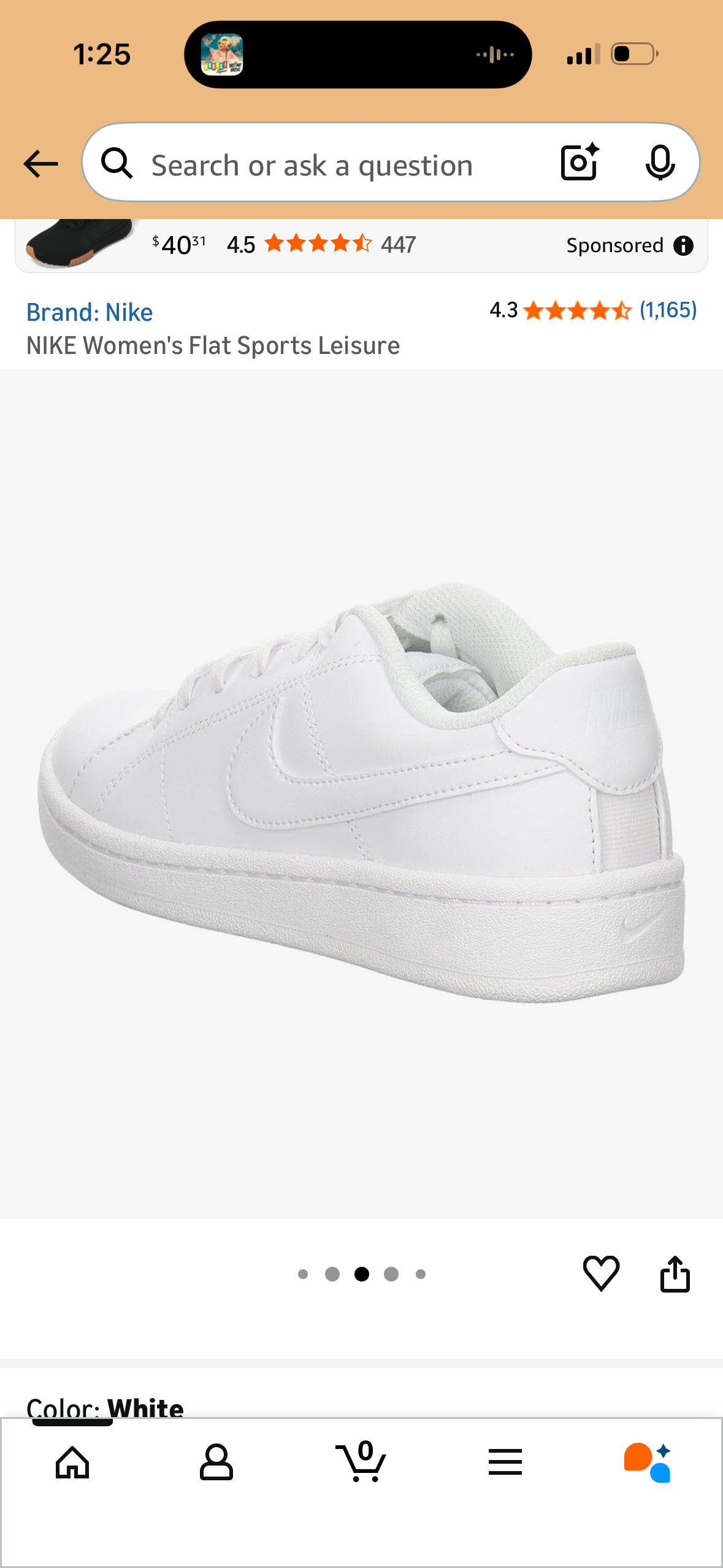 NIKE Men’s Flat Sports Leisure (Size US Mens 10.5)