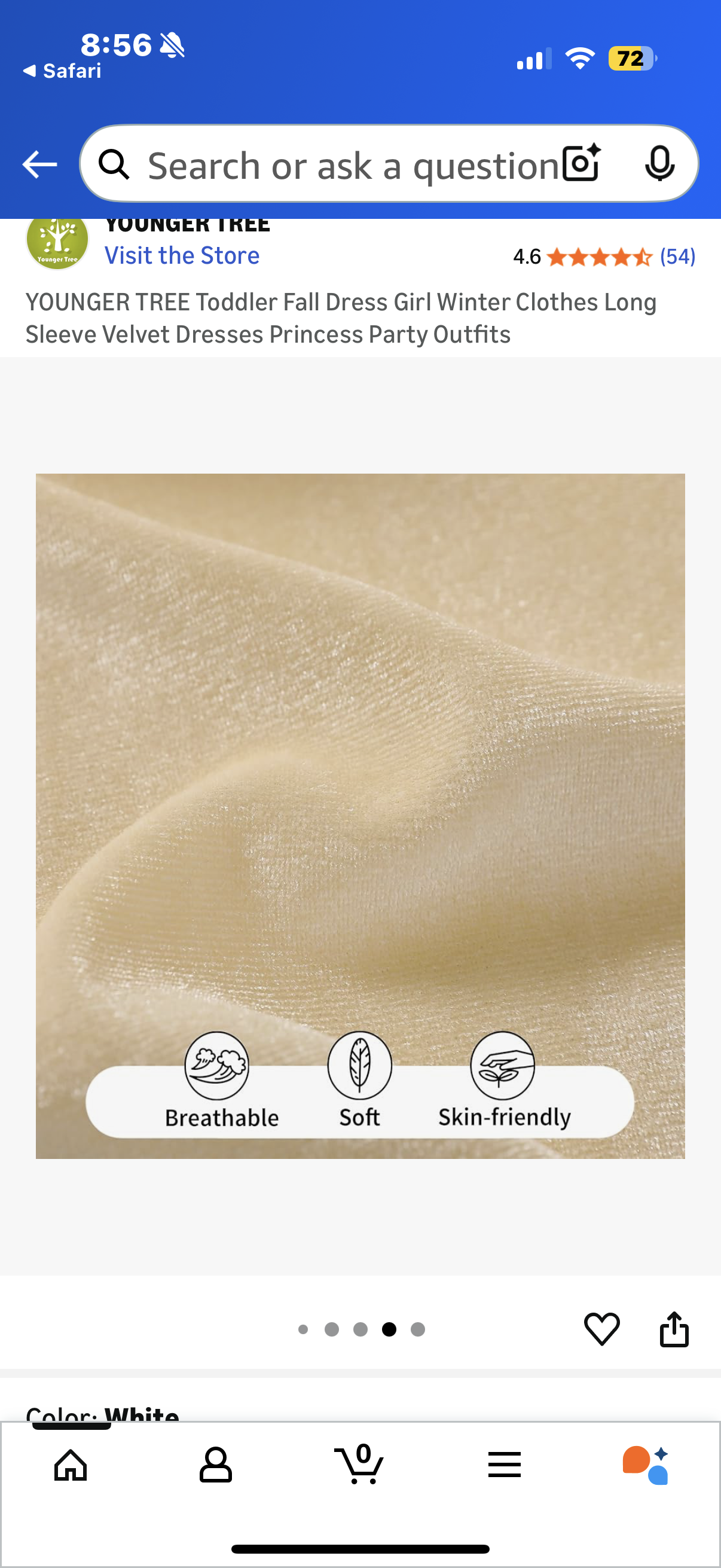 YOUNGER TREE Toddler Fall Dress Girl Winter Clothes Long Sleeve Velvet Dresses Princess Party Outfits (Size 12-18 months and 5-6 years)