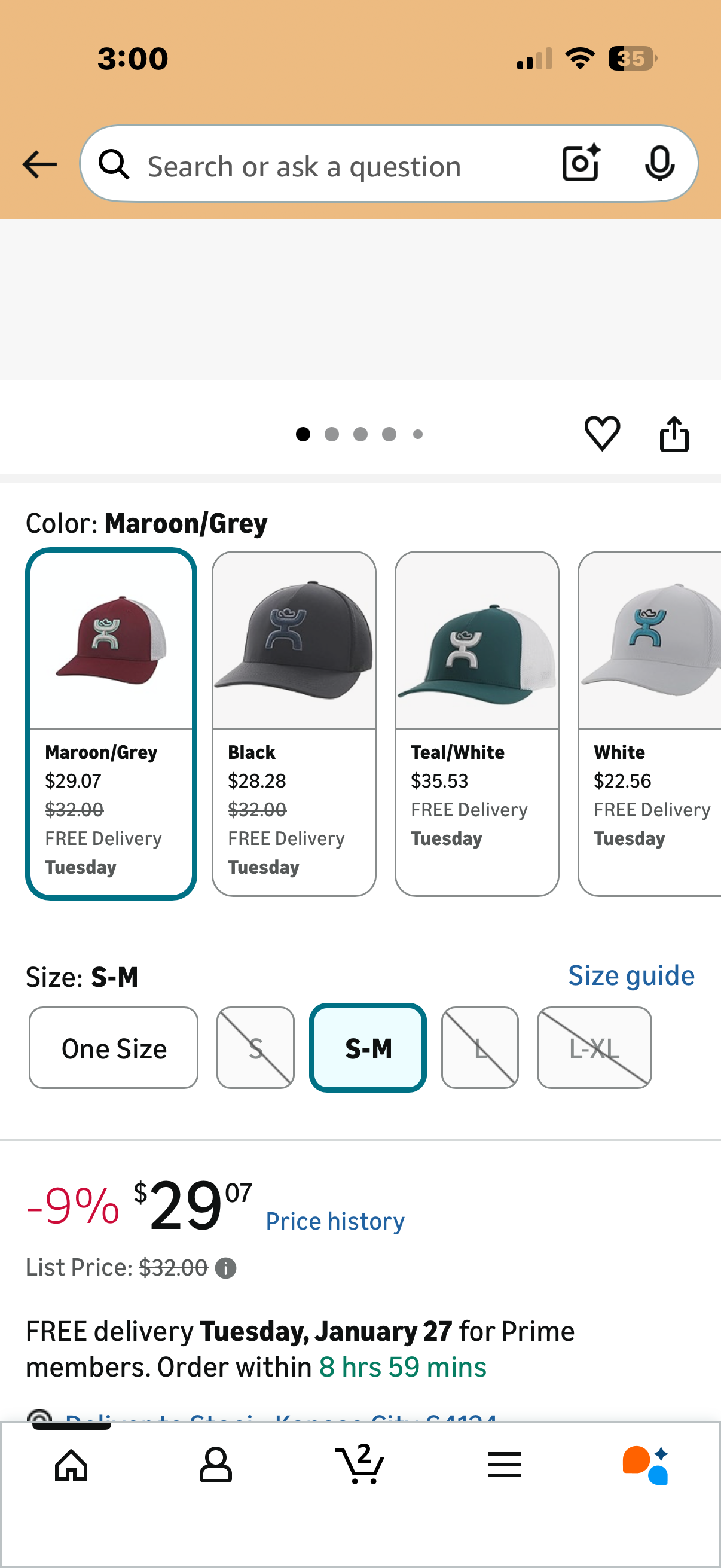 HOOEY Men's Coach Flex Fit Fitted Hat