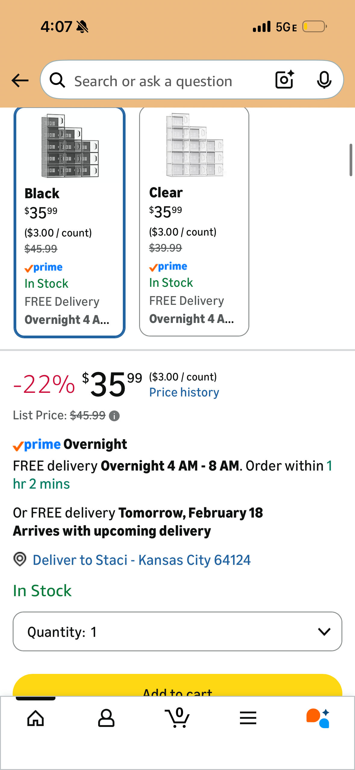 SEE SPRING X-Large Shoe Storage Box Fit Size 11, Clear Plastic Stackable Shoe Organizer for Closet, Space Saving Sneaker Shoe Rack Containers Bins Holders for Entryway, Under Bed, 12 Pack Black