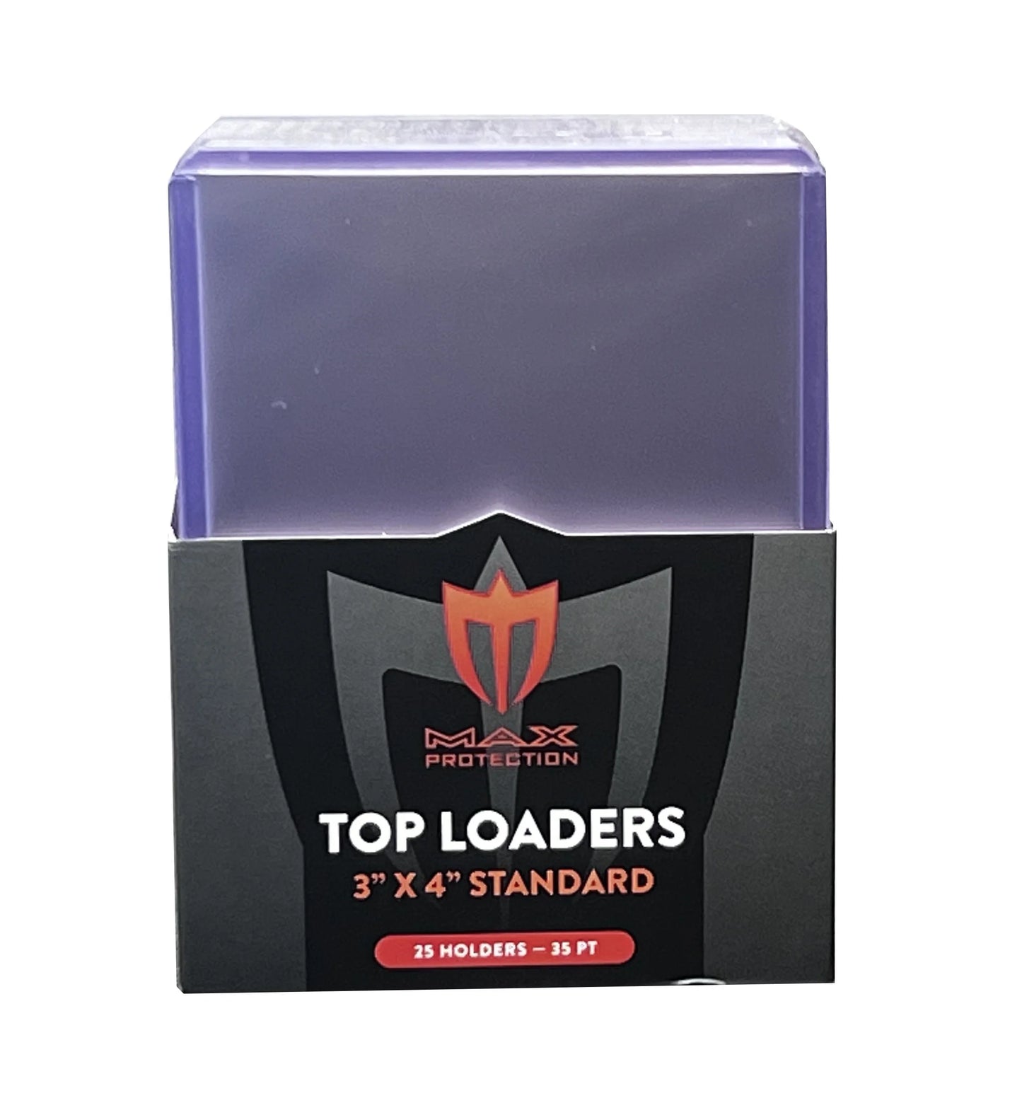 Max Protection 35pt Top Loaders for Cards - 1000 Count - Premium 3x4 Inch Trading Card Toploaders - Protect Your Baseball and Sports Cards with These Crystal Clear Hard Plastic Sleeves Protectors