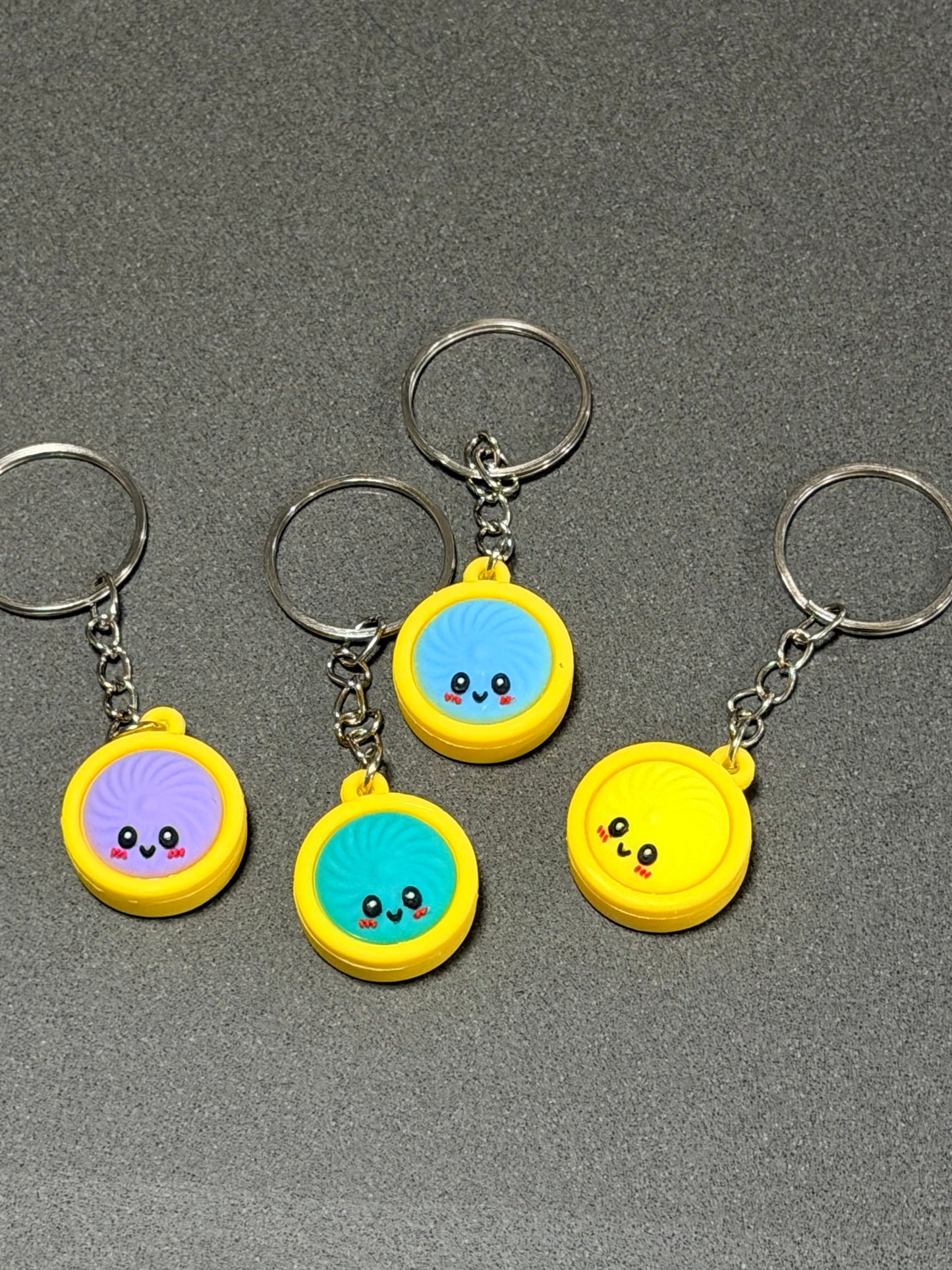 4-Pack Dumpling Keychains