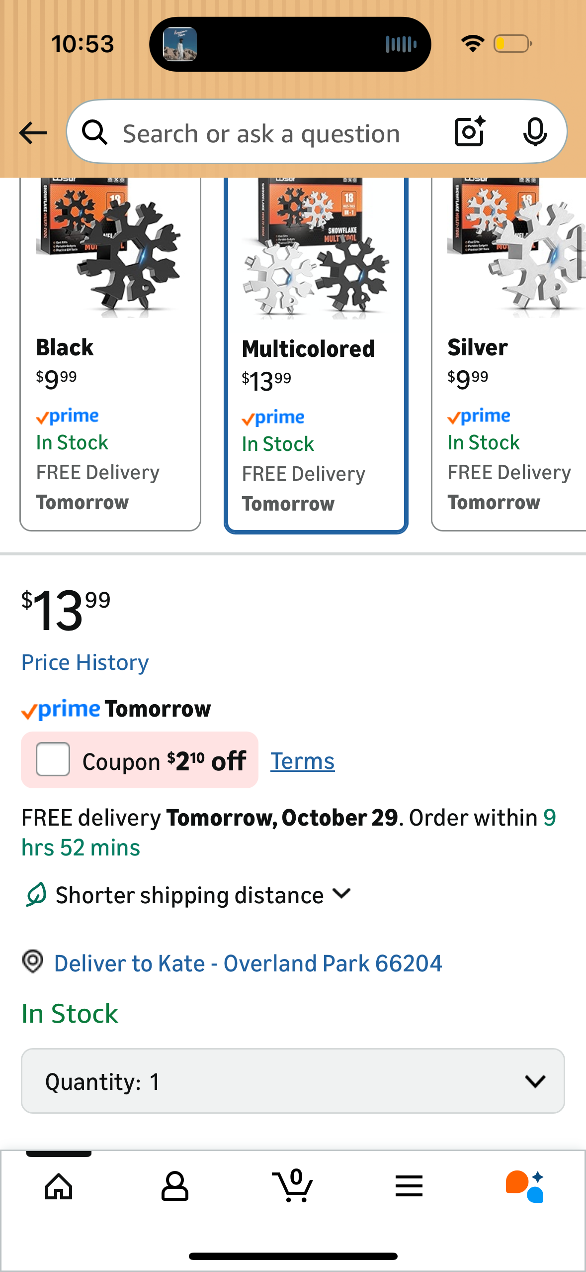 Dusor Gifts for Men Him Dad Husband, 2 Pcs 18-in-1 Snowflake Multitool, Stocking Stuffers for Adults, Mens Gifts for Christmas, Gift for Dad Who Want Nothing, White Elephant Gift for Adults, Gadgets for Men