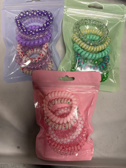 Bundle Sale - Spiral Hair Ties
