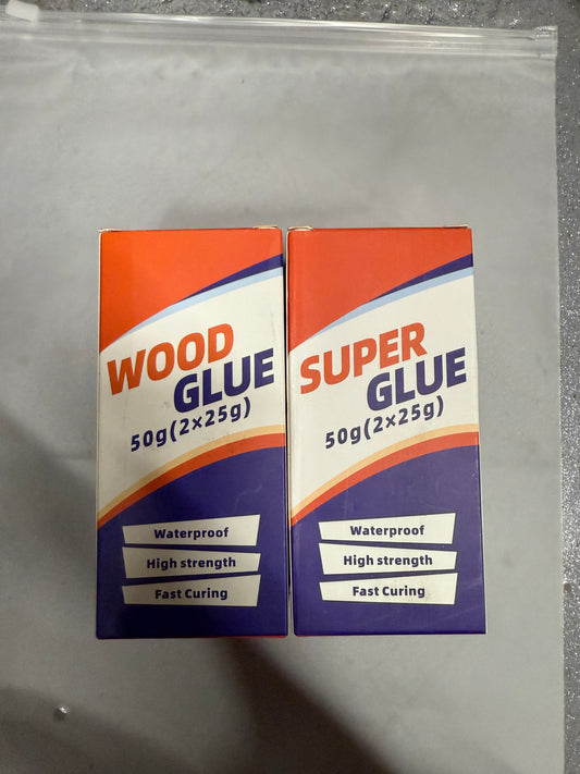 Bundle Sale - Super Glue and Wood Glue