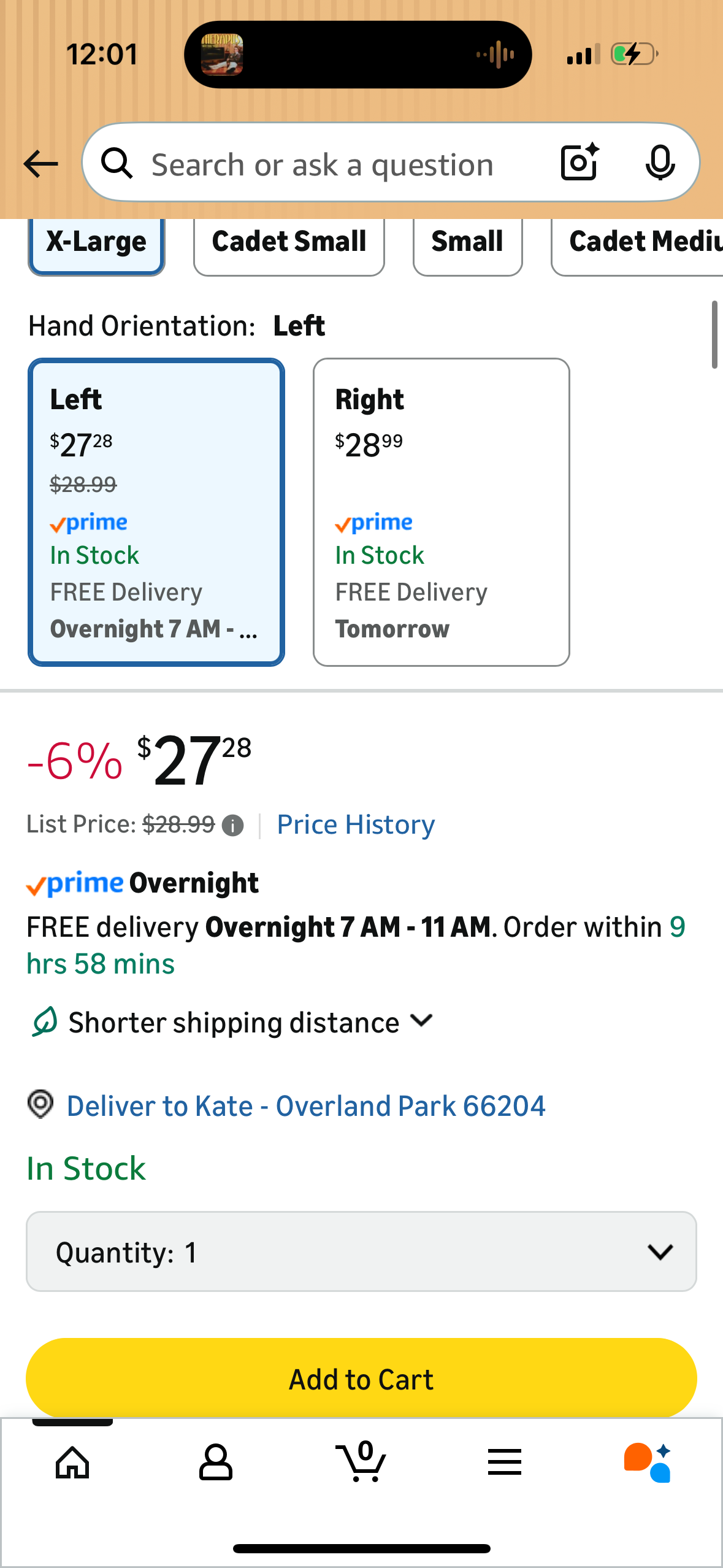 Titleist Players Men's Golf Glove