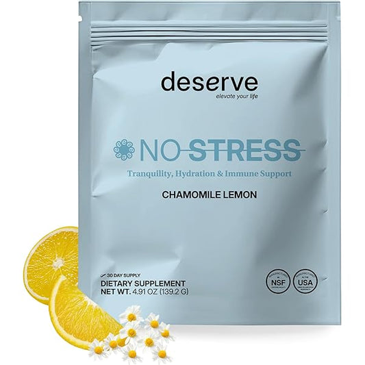 ‼️2 for $5‼️ Deserve Chamomile Lemon Loose Tea Dietary Supplement - Tranquility, Hydration & Immune Support