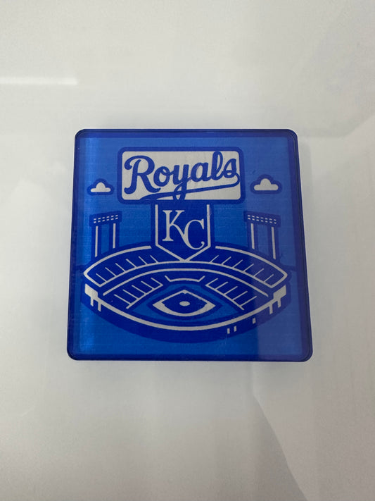Royals KC  Acrylic Car Air Freshener Vent Clip Aromatherapy Diffuser,  Personalized Car Fragrance
