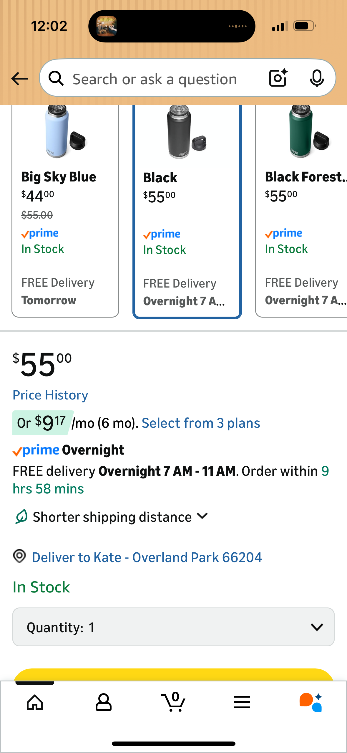 YETI Rambler 46 oz Bottle, Vacuum Insulated, Leakproof, Stainless Steel with Chug Cap